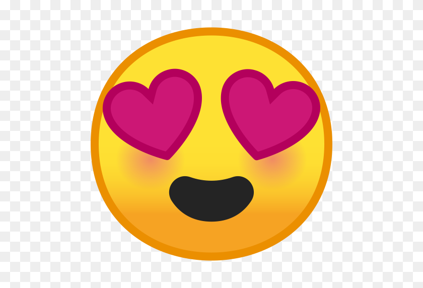 Smiling Face With Heart Eyes Icon Noto Emoji Smileys