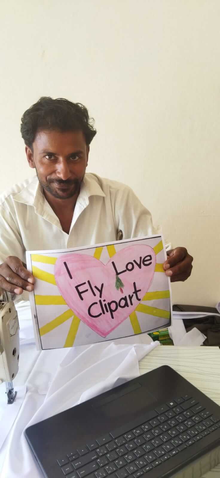 FlyClipart Fan