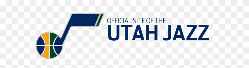 600x169 Logotipo De Utah Jazz Png