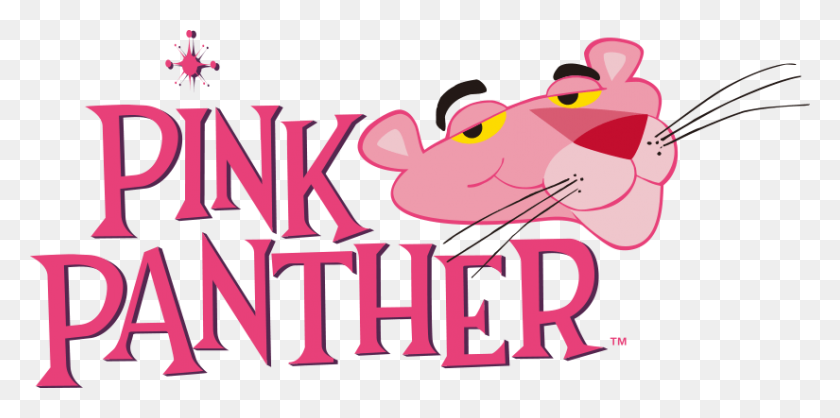 825x379 Pink Panther PNG