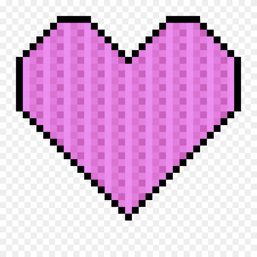 1750x1750 Pixel Heart PNG