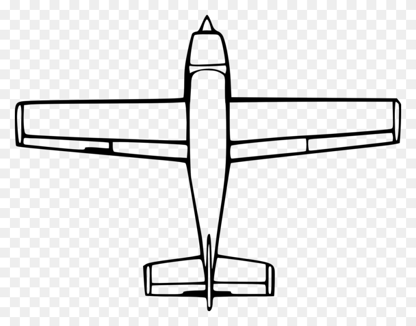 958x735 Plane Landing Clipart