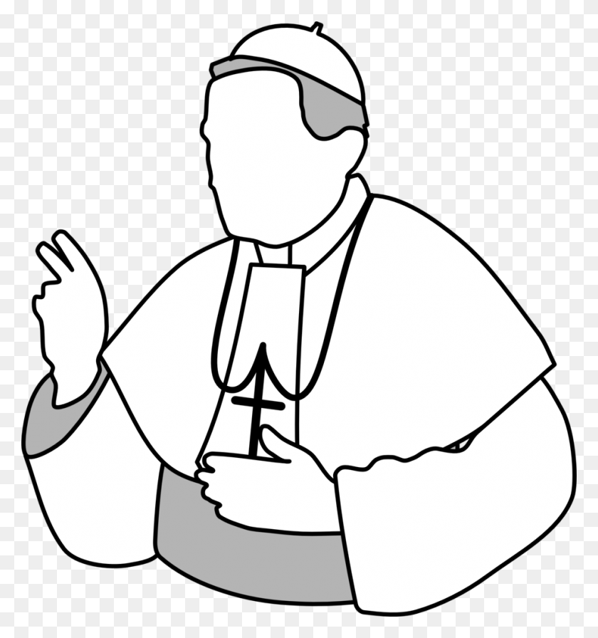 958x1027 Pope Clipart