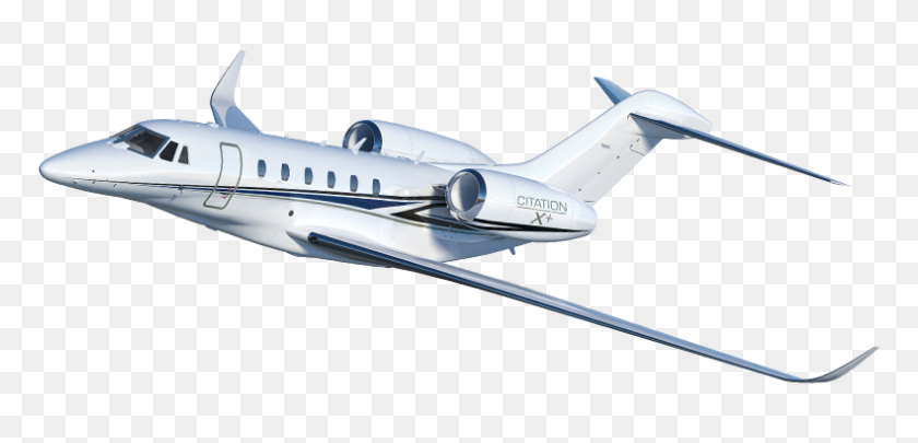 790x350 Private Jet PNG