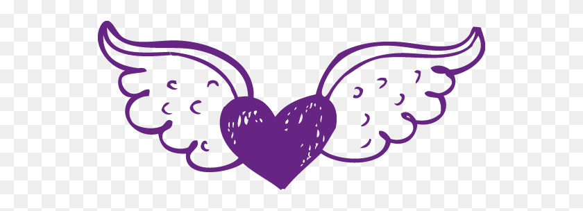 558x244 Purple Heart PNG