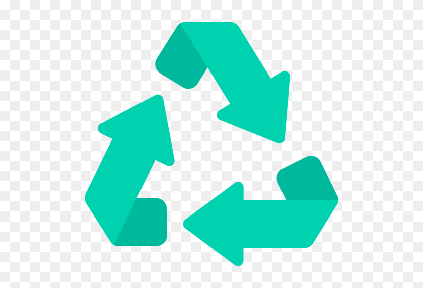 512x512 Recycle Symbol Clip Art