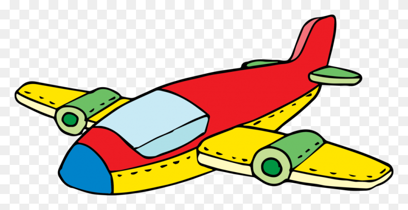 1024x490 Red Airplane Clipart