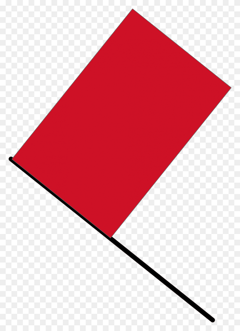 958x1352 Bandera Roja Clipart