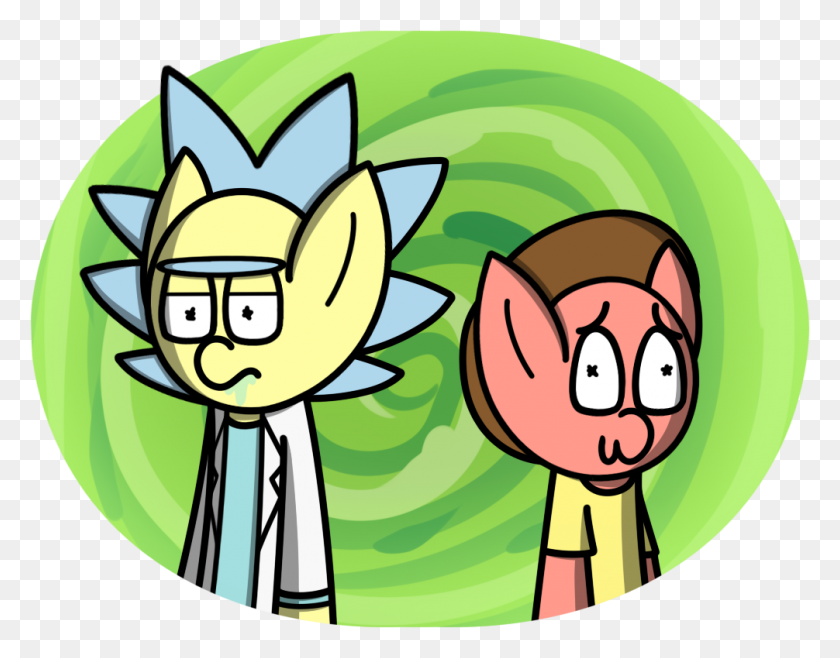 1006x772 Rick And Morty PNG
