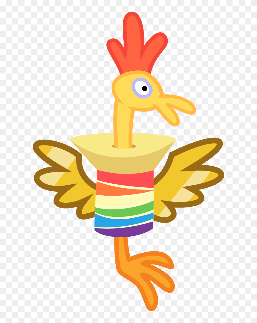642x995 Rubber Chicken PNG