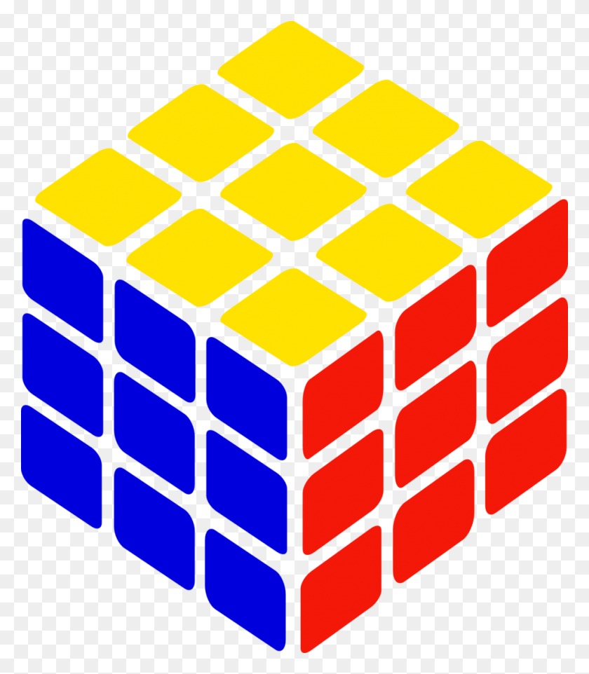 958x1108 Кубик Рубика Клипарт