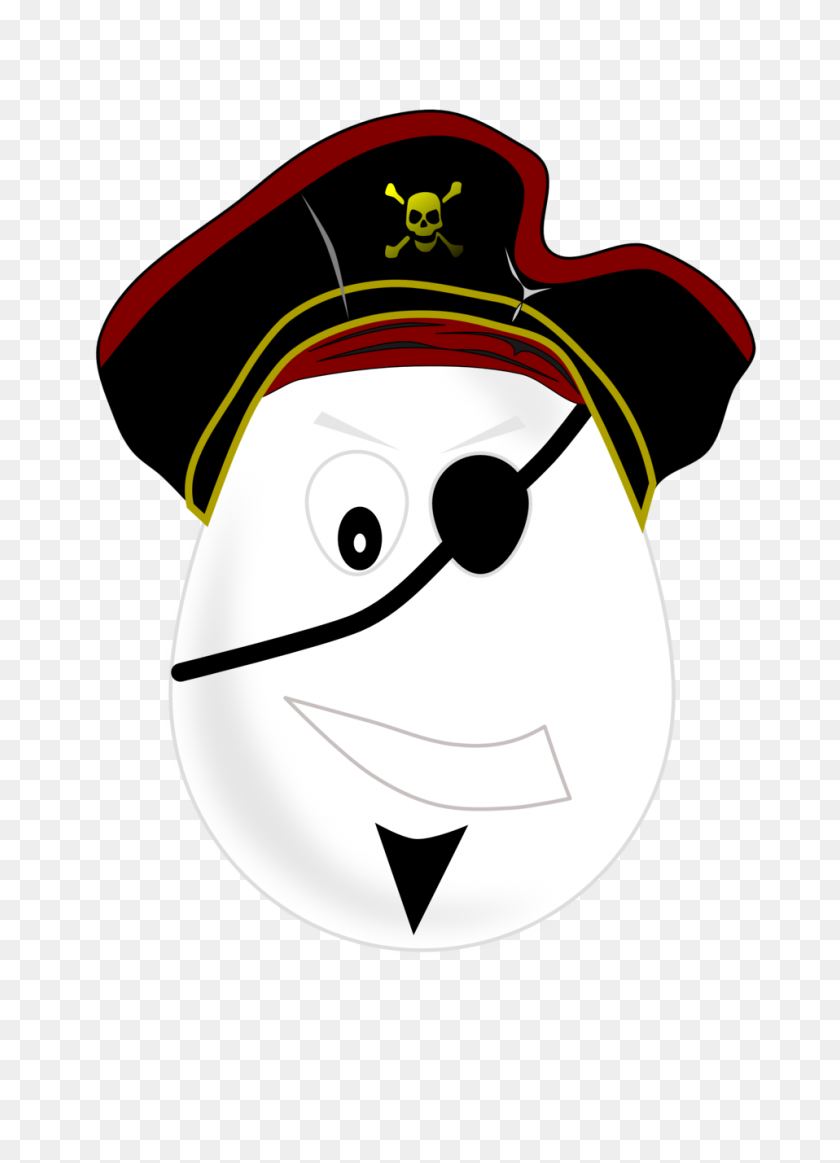 Шляпа пирата с рисунком