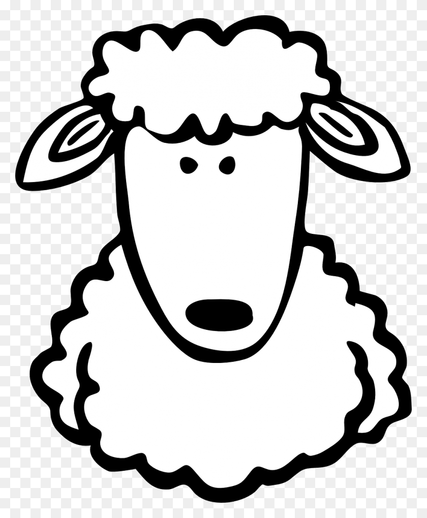 1041x1280 Sheep Black And White Clipart