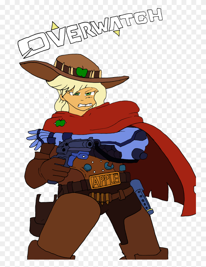 758x1024 Mccree PNG