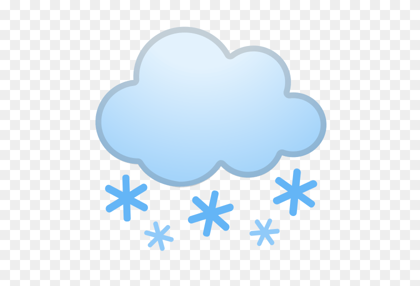 512x512 Snowflake Emoji PNG