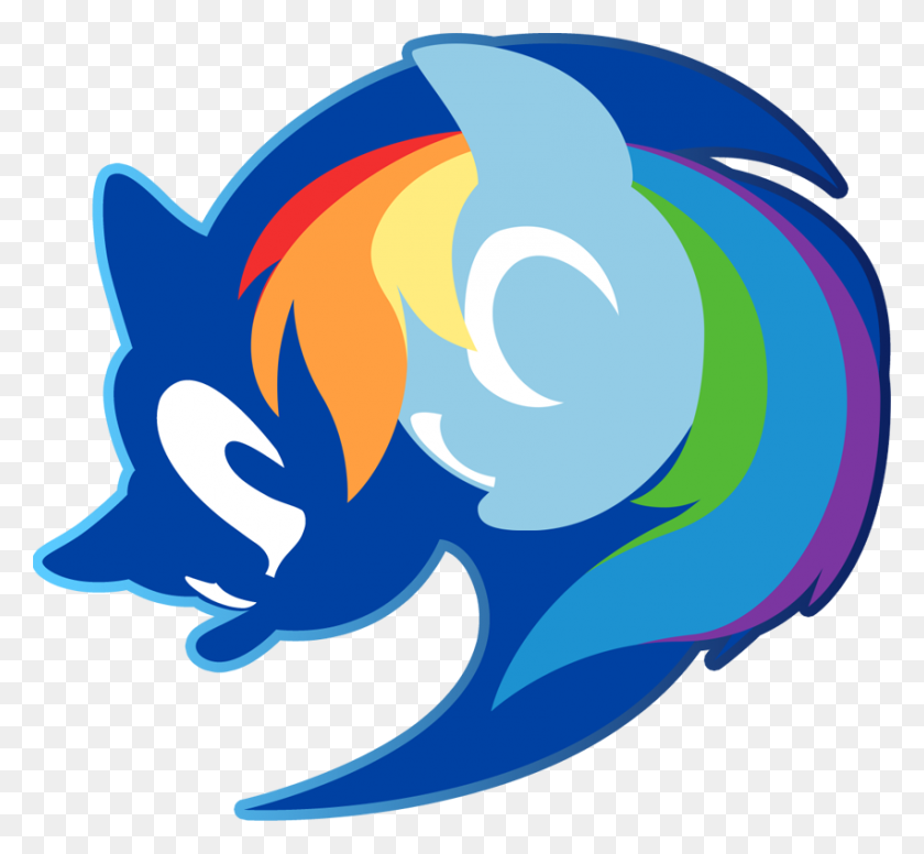 850x781 Sonic Logo PNG