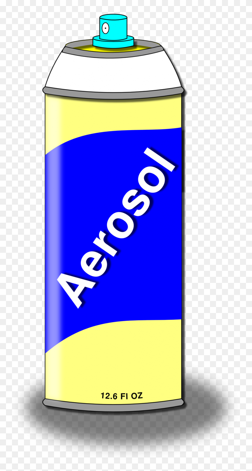 958x1849 Spray Can PNG