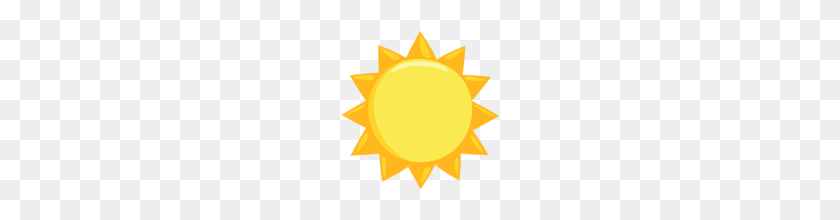 160x160 Sun Emoji PNG