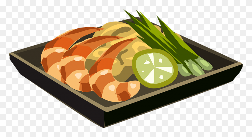 960x489 Sushi Roll Clipart