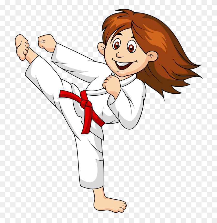 734x800 Taekwondo Clip Art