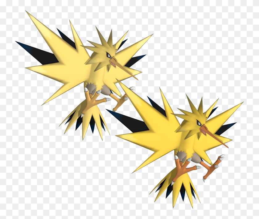 750x650 Zapdos Png