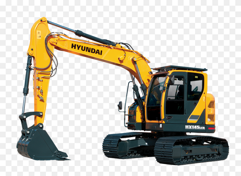 836x595 Trackhoe Clipart