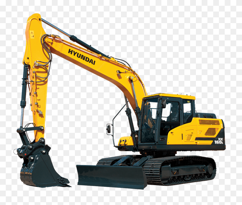 800x667 Trackhoe Clipart
