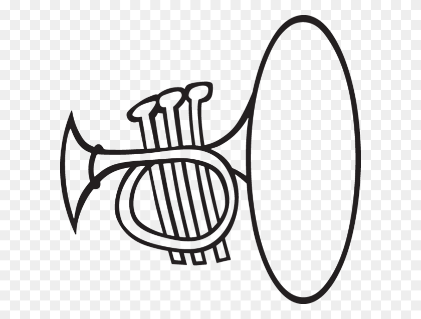 600x577 Trumpet Player Clipart