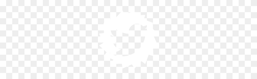 200x200 Twitter Icon PNG White