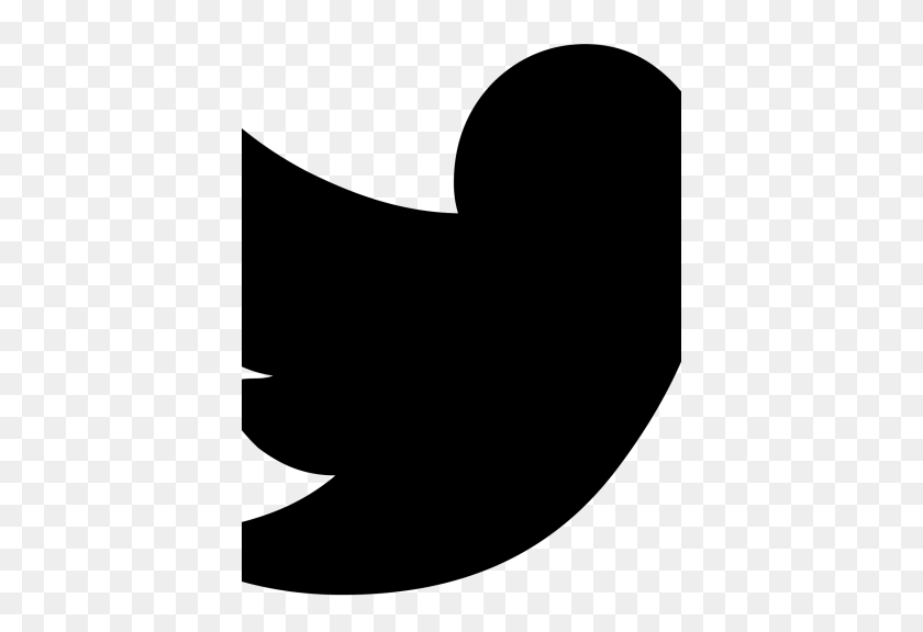 400x516 Twitter Logo Black PNG