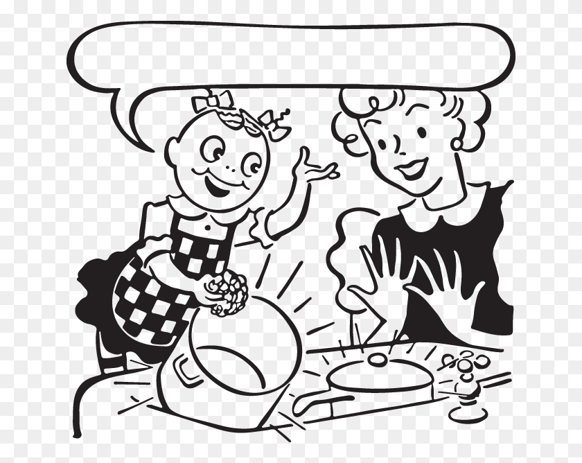 648x608 Washing Dishes Clipart