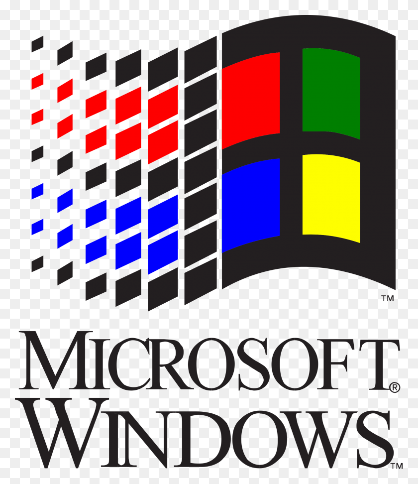 2000x2340 Windows 98 Logo PNG