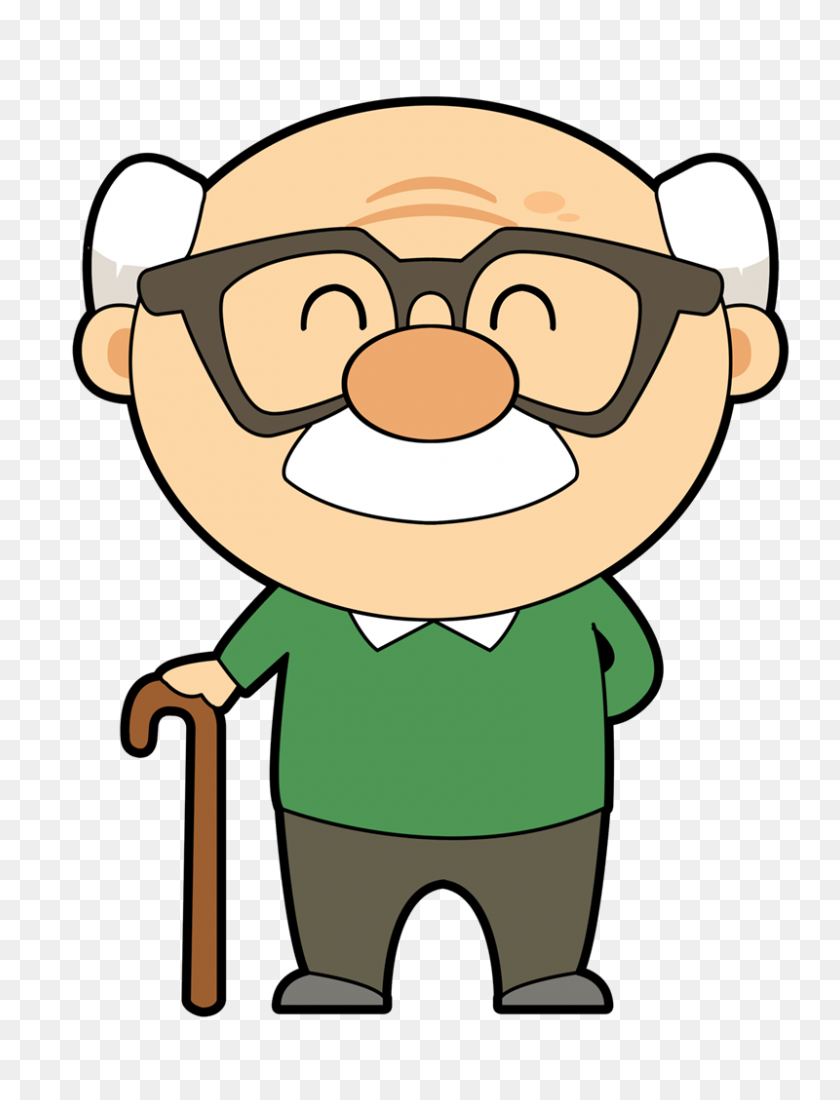 800x1067 Aging Clipart