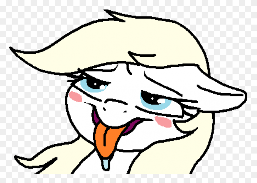 800x550 Ahegao Face PNG
