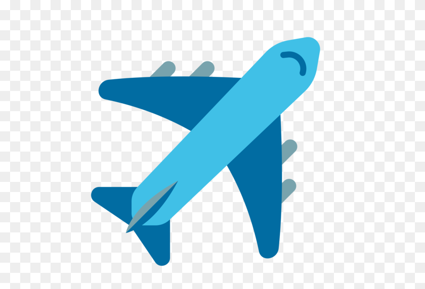 512x512 Airplane Emoji PNG