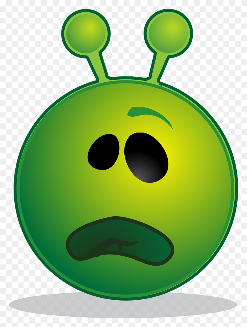 948x1280 Alien Emoji PNG