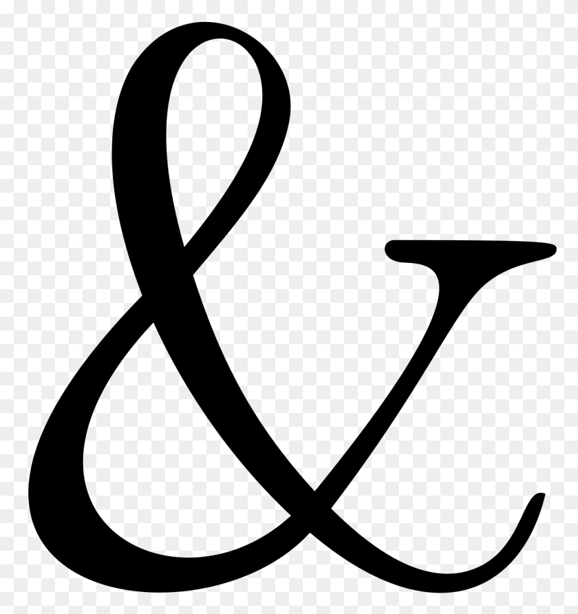 1200x1281 Ampersand Png