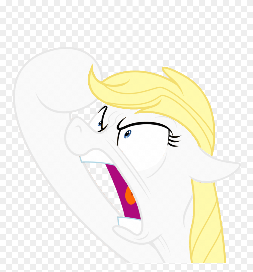 943x1024 Angry Mouth PNG