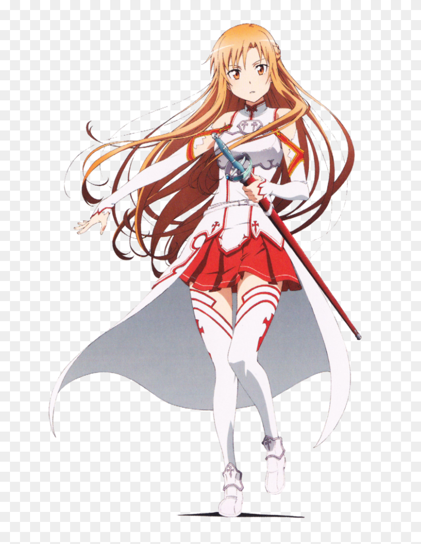 735x1024 Asuna PNG