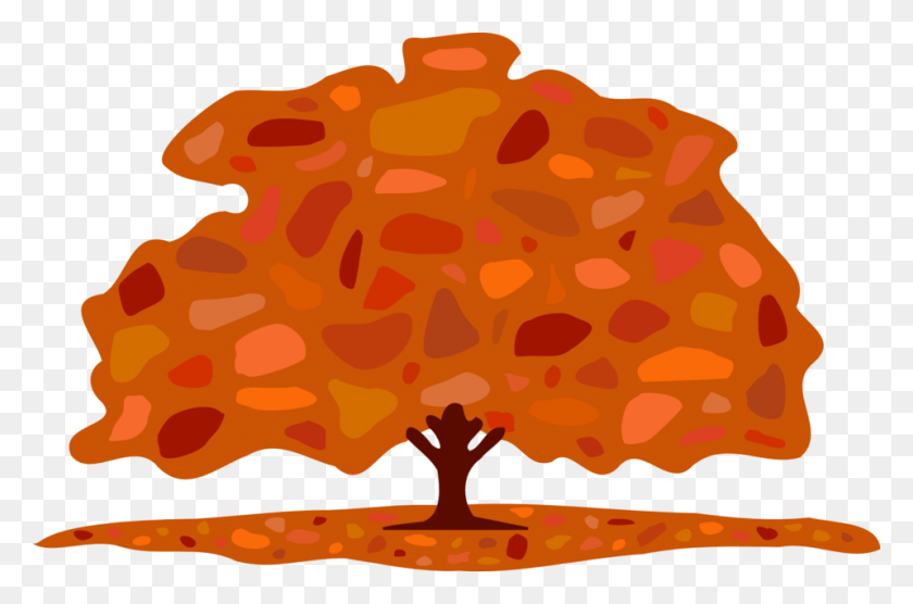 958x610 Autumn Tree Clipart