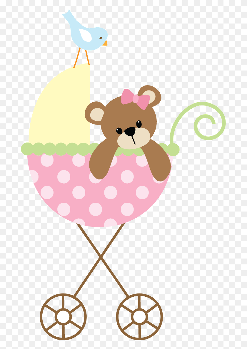 697x1128 Baby Carriage Clipart