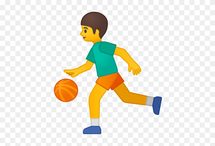 512x512 Basketball Emoji PNG