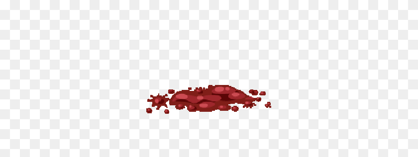 256x256 Blood Splatter Transparent PNG