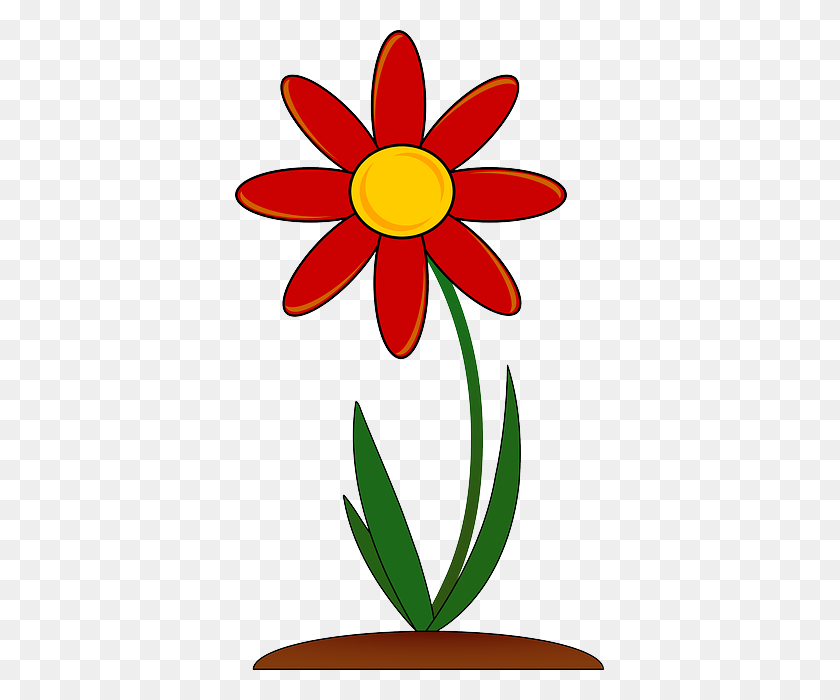 369x640 Blooming Flower Clipart