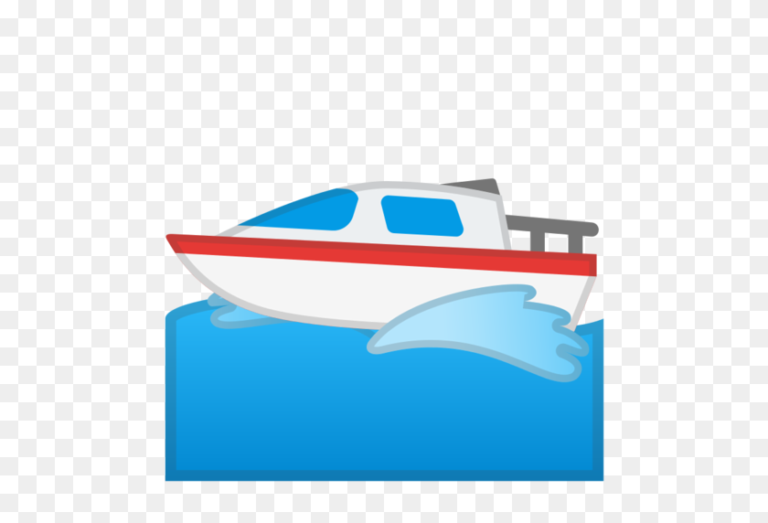 512x512 Boat Emoji PNG