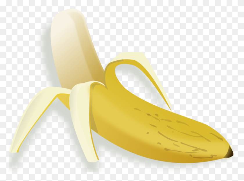 958x693 Racimo De Plátanos Clipart
