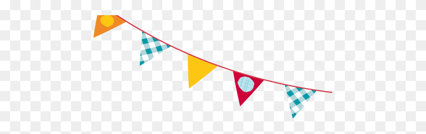 471x205 Bunting PNG