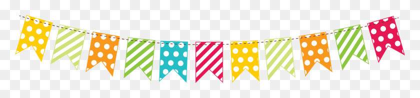 1600x279 Bunting PNG