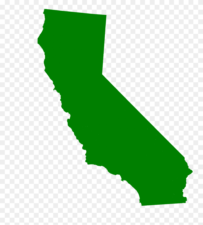 1742x1943 California Outline PNG