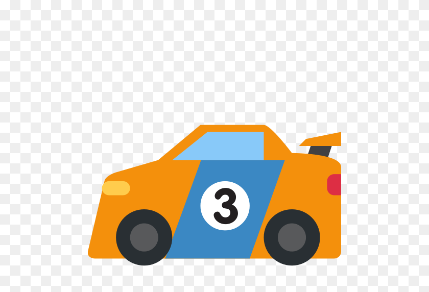 512x512 Car Emoji PNG
